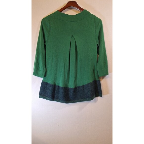 ANTHROPOLOGIE ANGEL Of THE NORTH Cashmere Blend  Sweater Women's S Quiet Luxury - Picture 2 of 10